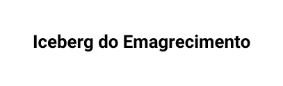 Iceberg do Emagrecimento